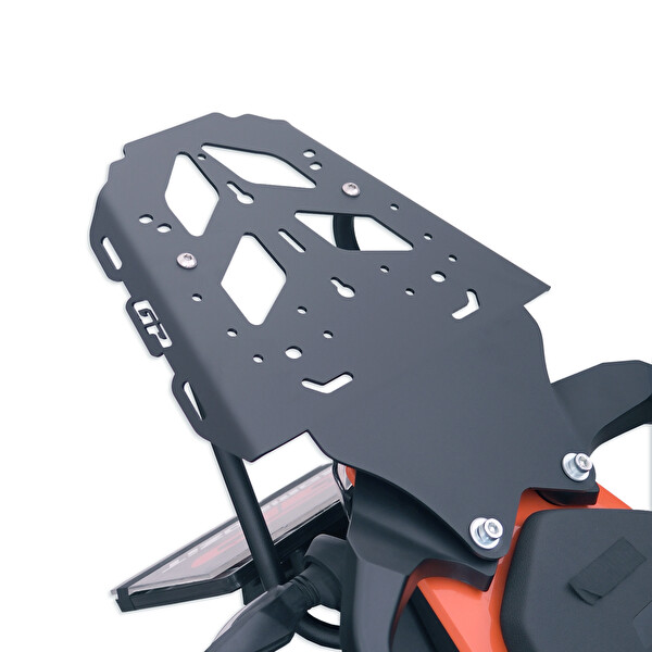 GP Kompozit KTM 250 - 390 Adventure 2020-2024 Uyumlu Arka Çanta Demiri Siyah
