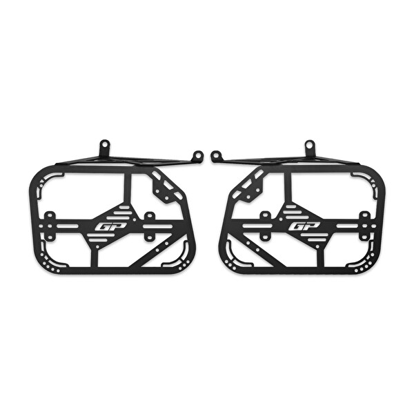 GP Kompozit Honda NX 500 2025 Uyumlu Yan Çanta Demiri Siyah