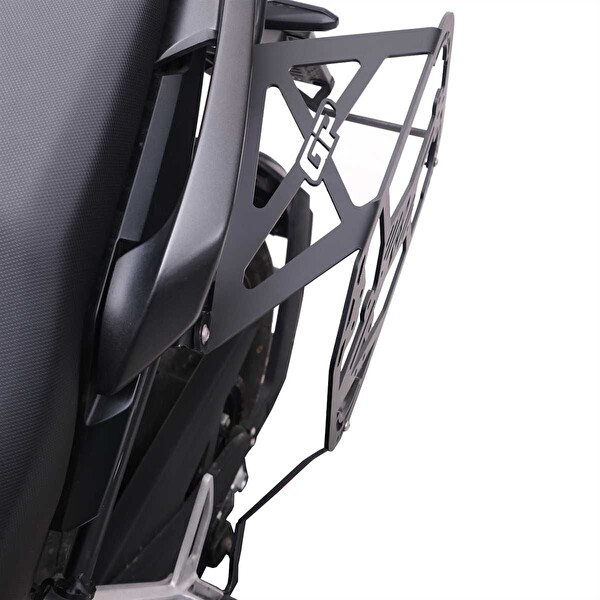 GP Kompozit Honda NX 500 2025 Uyumlu Yan Çanta Demiri Siyah