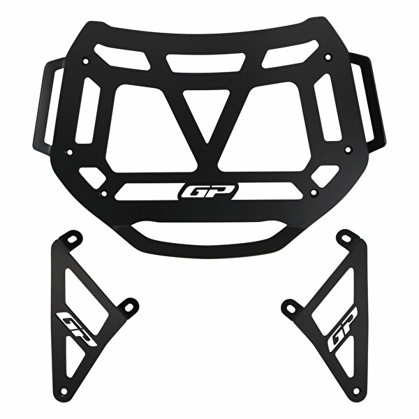 GP Kompozit Honda ADV 350 2023-2025 Uyumlu Çanta Üstü Demiri Siyah