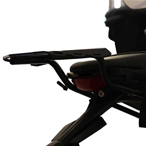 GP Kompozit Honda CB125R - CB250R 2018-2024 Uyumlu Arka Çanta Demiri Siyah