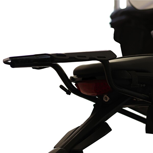 GP Kompozit Honda CB125R - CB250R 2018-2024 Uyumlu Arka Çanta Demiri Siyah