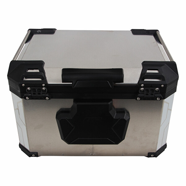 GP Kompozit Universal 57 lt Alüminyum Motosiklet Çantası Gri