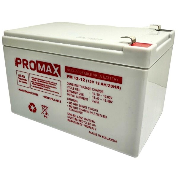 Energy Promax 12Volt 12Amper Akü