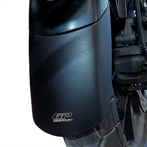 GP Kompozit Honda NX 500 2025 Uyumlu Ön Çamurluk Uzatma Siyah
