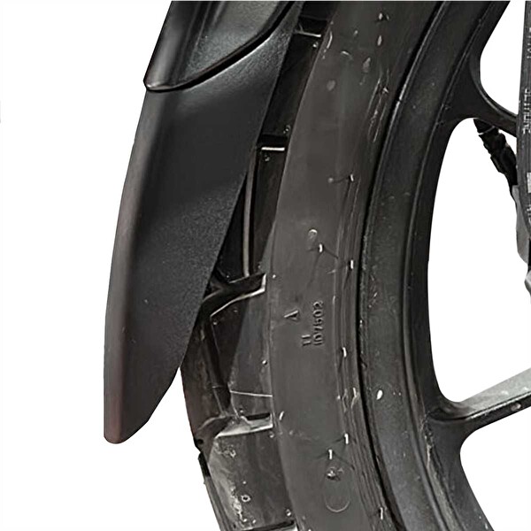 GP Kompozit Honda NX 500 2025 Uyumlu Ön Çamurluk Uzatma Siyah