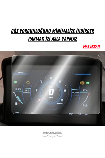 Uniqanatolia Arora Beatrix 2023 Dijital Gösterge Uyumlu Mat Ekran Koruyucu