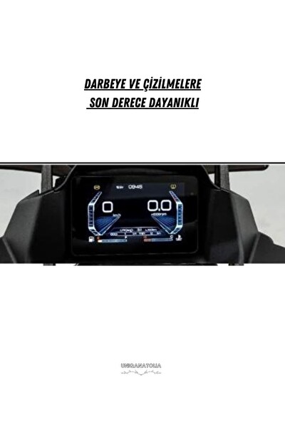 Uniqanatolia Mondial Zontes 125 2024 Dijital Gösterge Uyumlu Nano Ekran Koruyucu