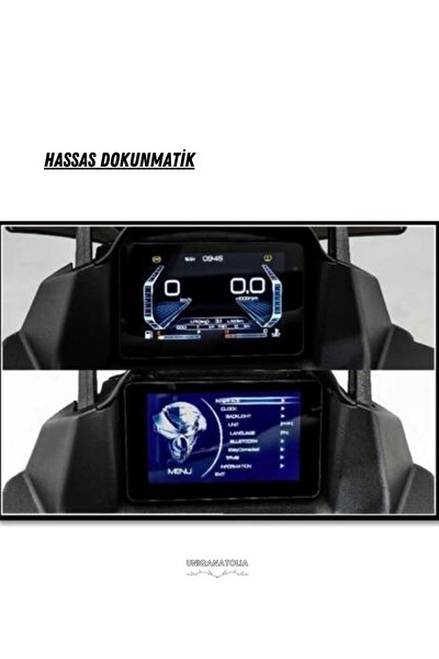 Uniqanatolia Mondial Zontes 125 2024 Dijital Gösterge Uyumlu Nano Ekran Koruyucu