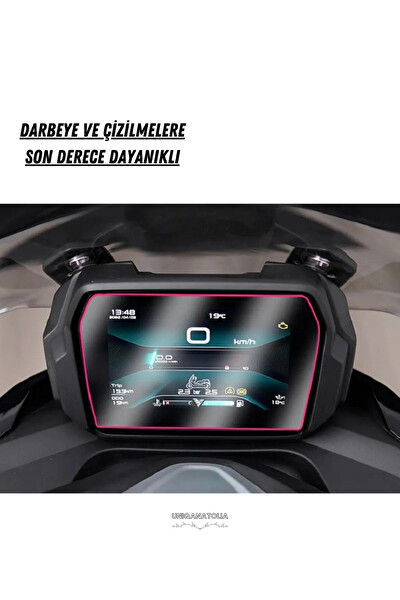 Uniqanatolia Voge Sr3 2024 Dijital Gösterge Uyumlu Nano Ekran Koruyucu