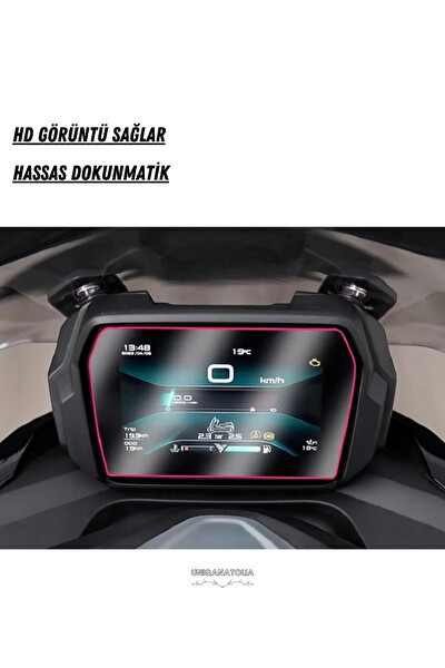 Uniqanatolia Voge Sr3 2024 Dijital Gösterge Uyumlu Nano Ekran Koruyucu