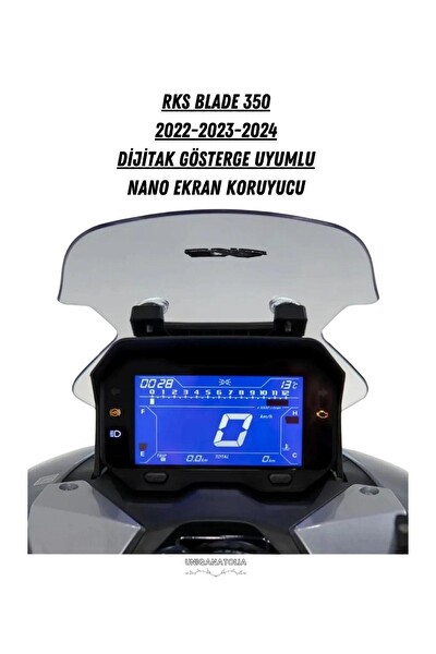 Uniqanatolia RKS Blade 350 2022 2023 2024 Dijital Gösterge Uyumlu Nano Ekran Koruyucu