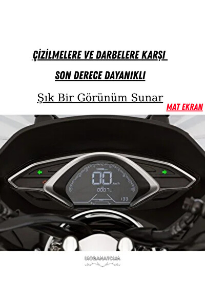 Uniqanatolia Mondial Strada 2022-2024 Dijital Gösterge Uyumlu Mat Ekran Koruyucu