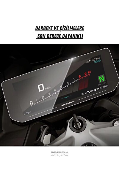 Uniqanatolia BMW K 1600 GT 2022 2023 2024 Dijital Gösterge Panel Uyumlu Nano Ekran Koruyucu