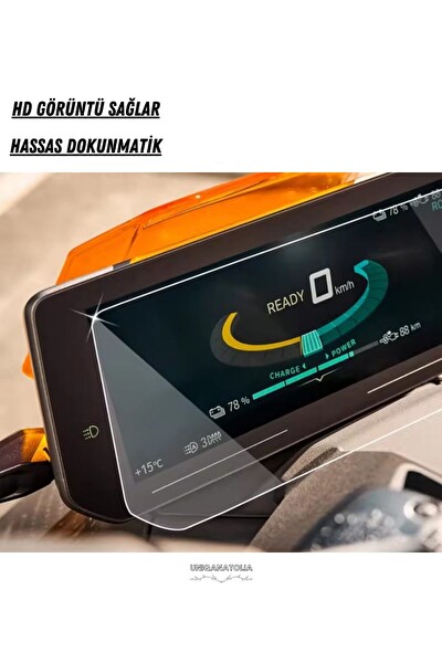 Uniqanatolia BMW K 1600 GT 2022 2023 2024 Dijital Gösterge Panel Uyumlu Nano Ekran Koruyucu