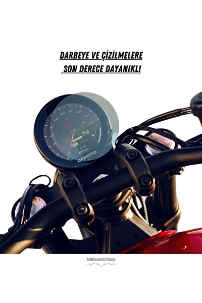 Uniqanatolia Cf Moto 450 Cl-C 2024 Dijital Gösterge Uyumlu Nano Ekran Koruyucu