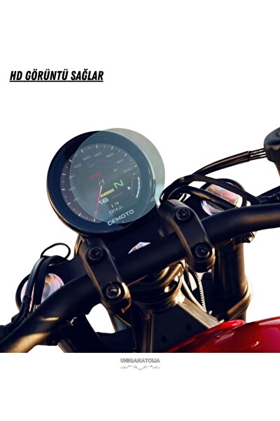 Uniqanatolia Cf Moto 450 Cl-C 2024 Dijital Gösterge Uyumlu Nano Ekran Koruyucu