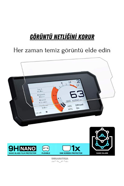 Uniqanatolia Ktm 390 Duke Dijital Gösterge Uyumlu Nano Ekran Koruyucu 2017 2022