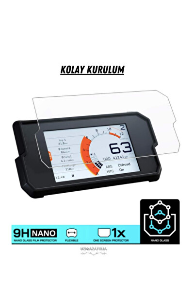 Uniqanatolia Ktm 390 Duke Dijital Gösterge Uyumlu Nano Ekran Koruyucu 2017 2022