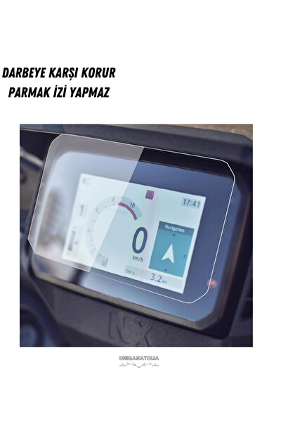 Uniqanatolia Honda Forza 250 Makyajlı Kasa 2024-2025 Dijital Gösterge Uyumlu Nano Ekran Koruyucu
