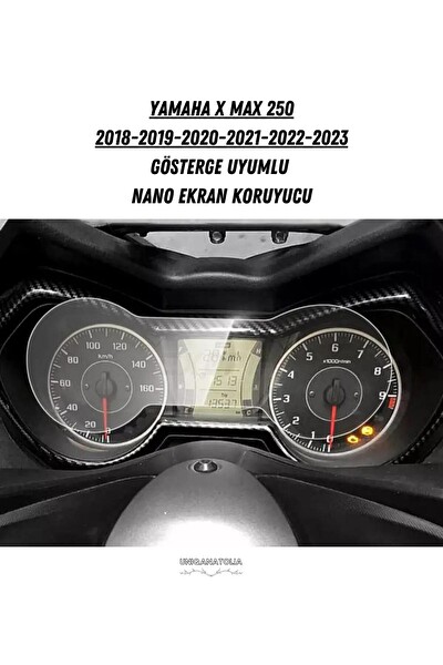Uniqanatolia Yamaha X Max 250 Gösterge Uyumlu Nano Ekran Koruyucu 2018-2023