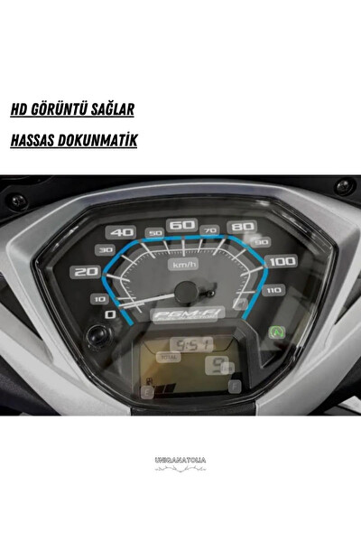 Uniqanatolia Honda Activa 125 2023-2024 Gösterge Uyumlu Nano Ekran Koruyucu