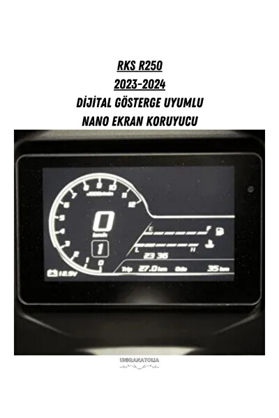 Uniqanatolia Rks R250 2023-2024 Dijital Gösterge Uyumlu Nano Ekran Koruyucu
