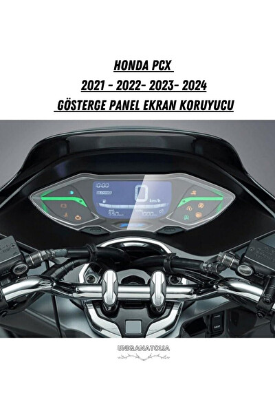 Uniqanatolia Honda Pcx 2021 2022 2023 2024 Gösterge Panel Uyumlu Nano Ekran Koruyucu