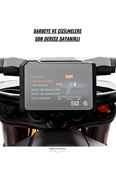 Uniqanatolia Ktm 250 Duke 5 inç 2024 Dijital Gösterge Uyumlu Nano Ekran Koruyucu