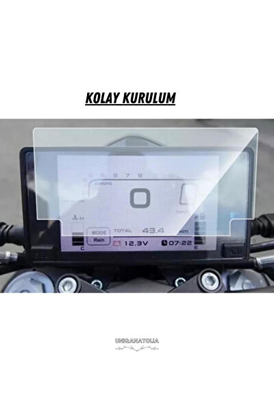 Uniqanatolia Cf Moto 250 Nk Dijital Gösterge Uyumlu Nano Ekran Koruyucu 2018 2022