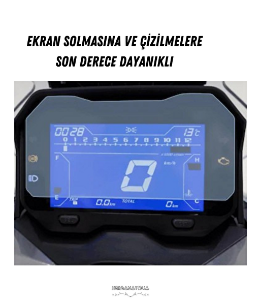 Uniqanatolia RKS Freccia 2025-2026 Dijital Gösterge Uyumlu Nano Ekran Koruyucu