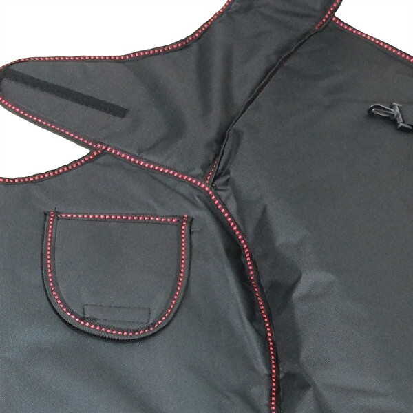 GP Kompozit Universal Reflektifli Motosiklet Diz Örtüsü Siyah