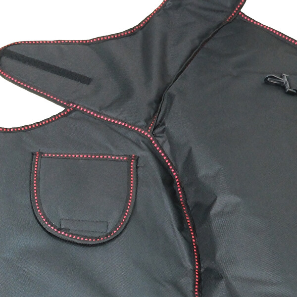 GP Kompozit Universal Reflektifli Motosiklet Diz Örtüsü Siyah