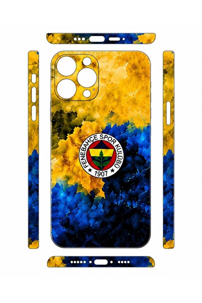 Piyatech Sarı Lacivert Mozaik Tüm Telefon Modellerine Uyumlu Kaplama Sipariş Sonrası Marka ve Modelinizi İletiniz