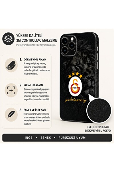Piyatech Aslan Siyah Tüm Telefon Modellerine Uyumlu Kaplama Sipariş Sonrası Marka ve Modelinizi İletiniz