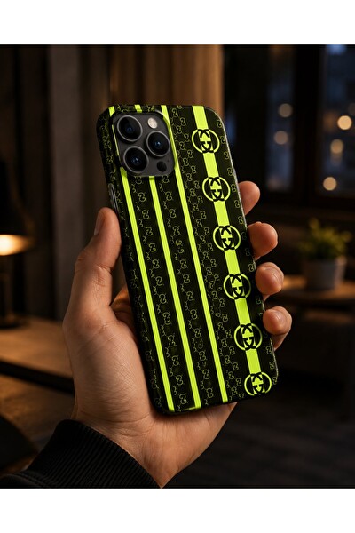 Piyatech Fosforlu Monogram Şerit Tüm Telefon Modellerine Uyumlu Kaplama Sipariş Sonrası Marka ve Modelinizi İletiniz