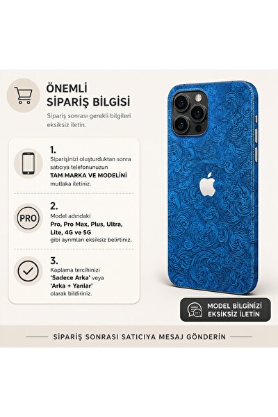 Piyatech Okyanus Girdabı Tüm Telefonlara Uyumlu Kaplama - Sipariş Sonrası Marka ve Modelinizi İletiniz