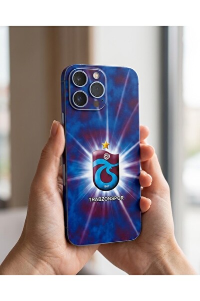Piyatech Bordo Mavi Logo Tüm Telefon Modellerine Uyumlu Kaplama Sipariş Sonrası Marka ve Modelinizi İletiniz