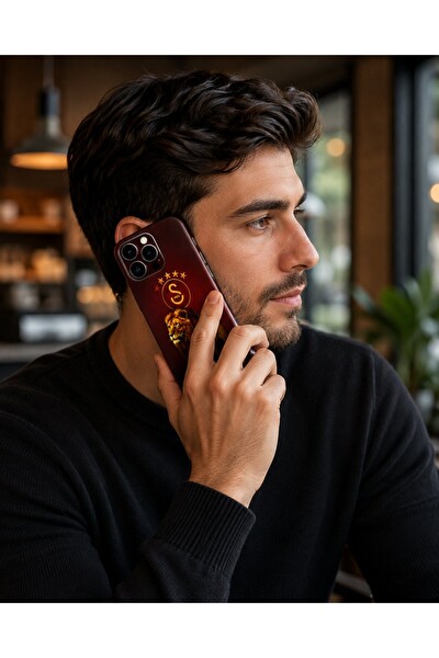 Piyatech Aslan Sarı Kırmızı Tüm Telefon Modellerine Uyumlu Kaplama Sipariş Sonrası Marka ve Modelinizi İletiniz