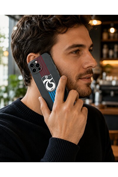 Piyatech Bordo Mavi Çizgili 1967 Tüm Telefon Modellerine Uyumlu Kaplama Sipariş Sonrası Marka ve Modelinizi İletiniz