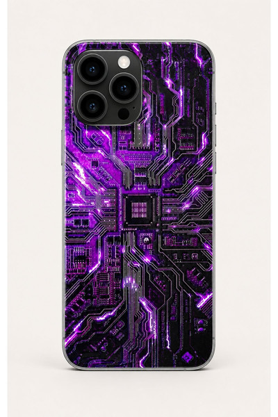 Piyatech Neon Mor Devre Tüm Telefon Modellerine Uyumlu Sipariş Sonrası Marka ve Modelinizi İletiniz