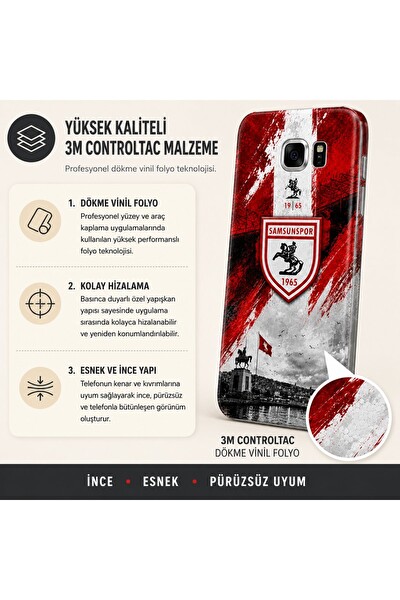 Piyatech Samsunspor Tüm Telefonlara Uyumlu Kaplama Sipariş Sonrası Marka ve Modelinizi İletiniz