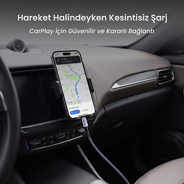 VegGieg 100W USB-A to Type-C Kablo USB 3.2 Gen 2 10Gbps Data ve Hızlı Şarj Kablosu - 50 CM