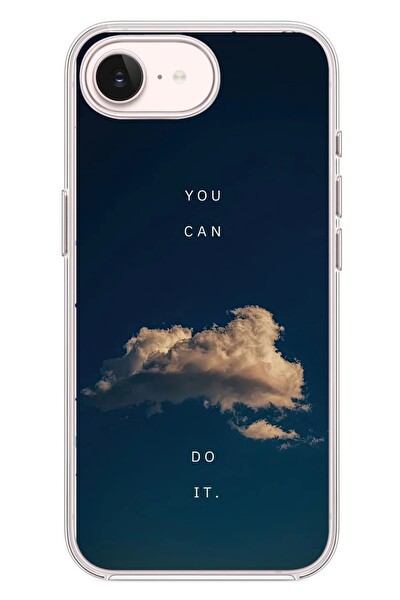 Le Balvo iPhone 17e Uyumlu You Can Do İt Baskılı Silikon Kılıf