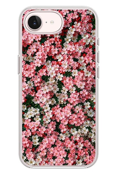 Le Balvo iPhone 17e Uyumlu Ahenkli Papatyalar Baskılı Silikon Kılıf