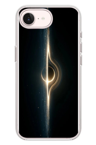 Le Balvo iPhone 17e Uyumlu Galaksi Uzay Baskılı Silikon Kılıf