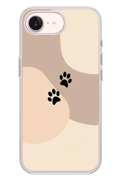 Le Balvo iPhone 17e Uyumlu İki Pati Baskılı Silikon Kılıf