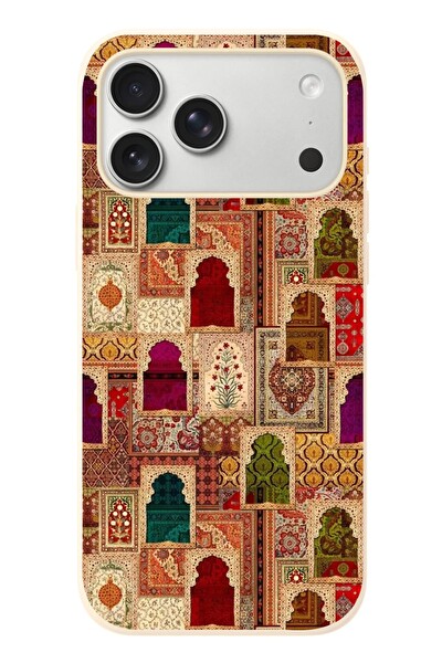 Le Balvo iPhone 17 Pro Max Uyumlu Seccadeler Baskılı Silikon Kılıf