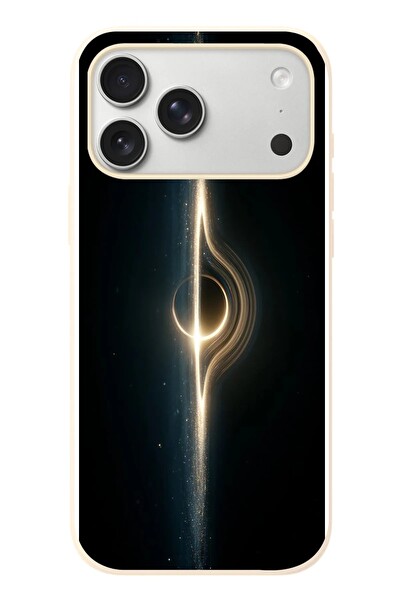 Le Balvo iPhone 17 Pro Max Uyumlu Galaksi Uzay Baskılı Silikon Kılıf