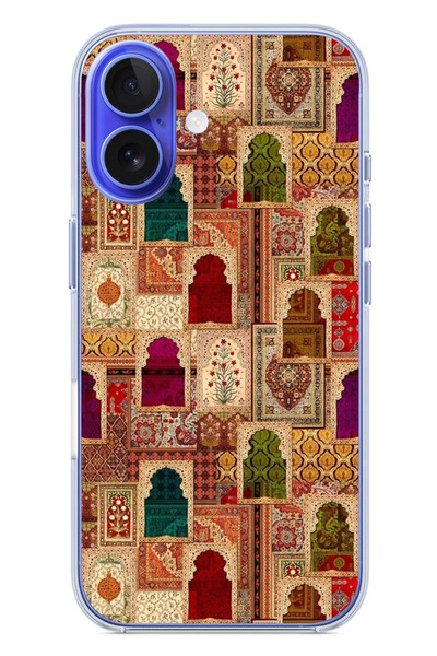 Le Balvo iPhone 16 Uyumlu Seccadeler Baskılı Silikon Kılıf